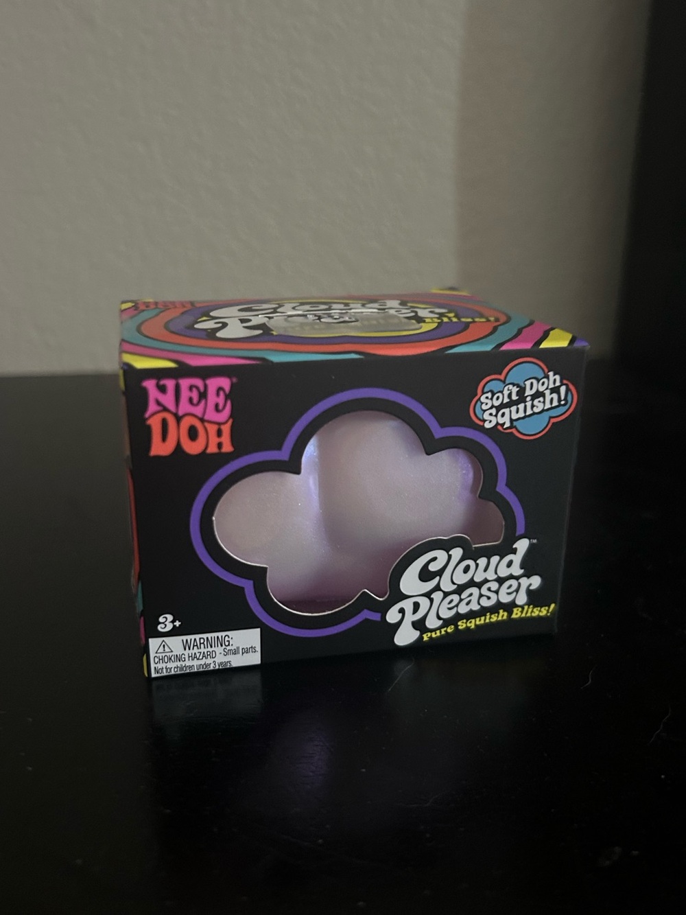 Nee Doh Cloud Pleaser Soft Doh Squish - Iridescent Light Pink